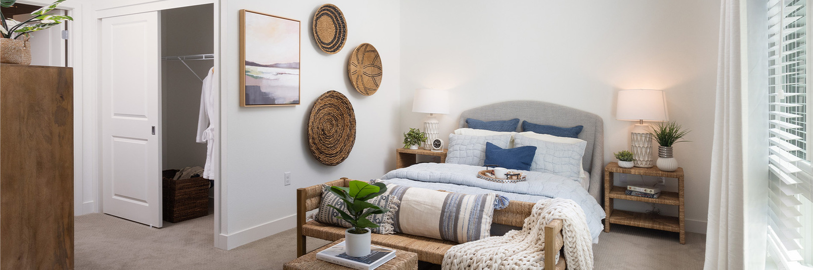 A fully furnished bedroom. A fully furnished bedroom.