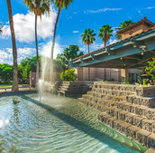 The exterior of The Fountains at La Cholla.
