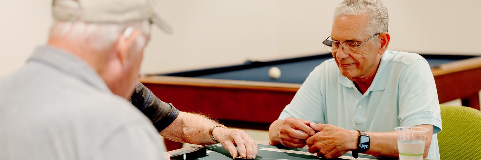 People playing a game.