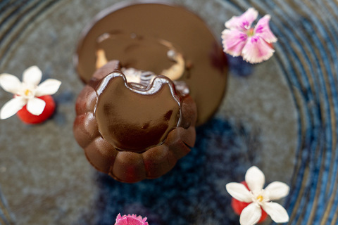 A chocolate dessert.