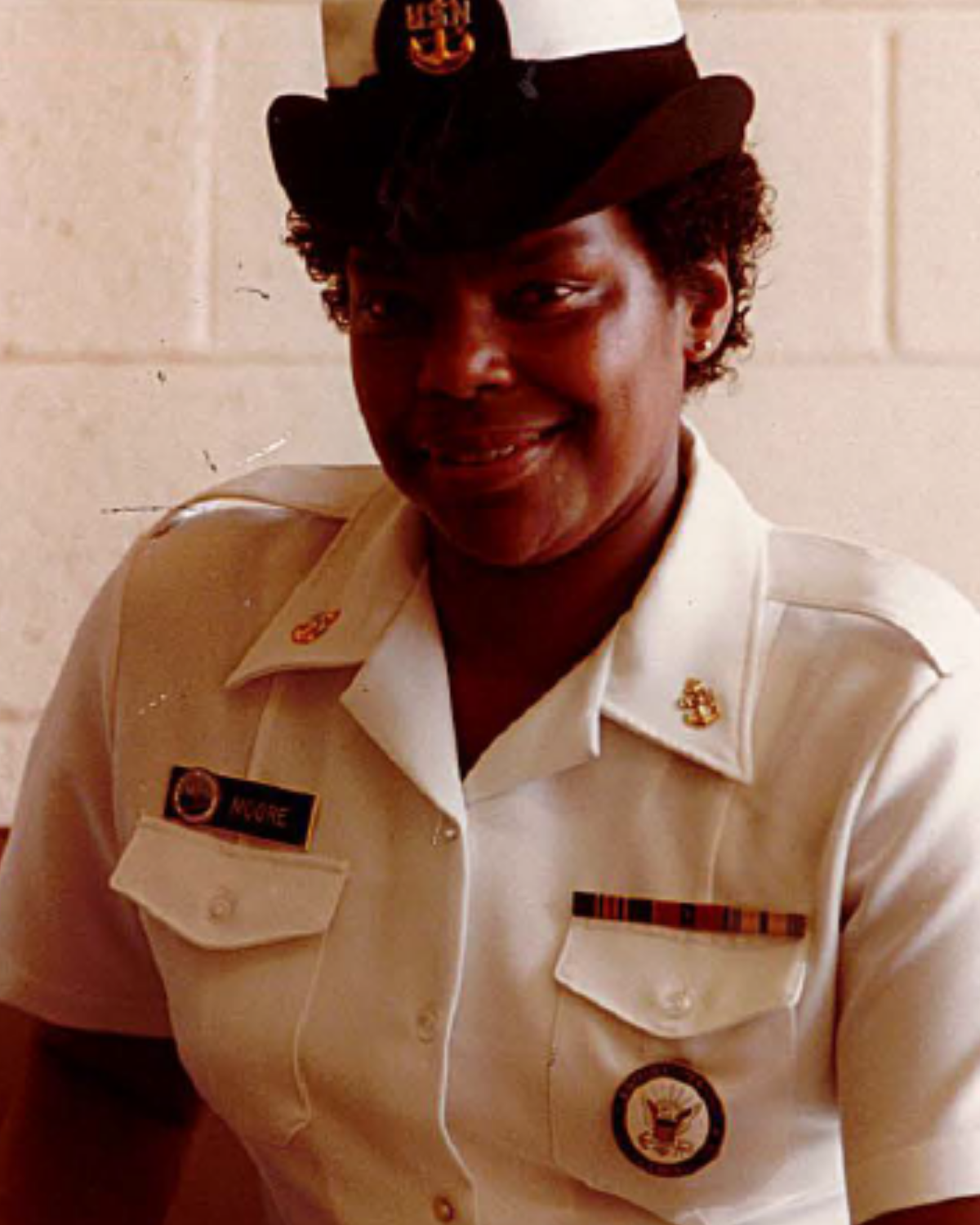 Person in Navy uniform