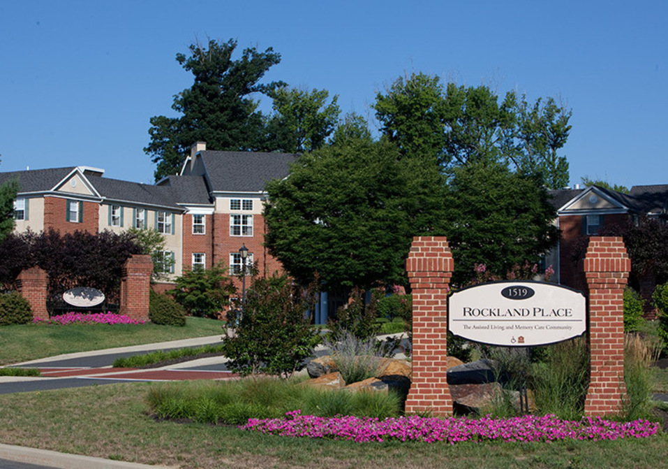 Exterior brick building of Rockland Place. Exterior brick building of Rockland Place.