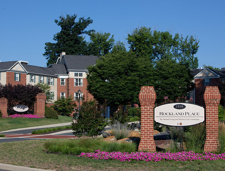 Exterior brick building of Rockland Place.