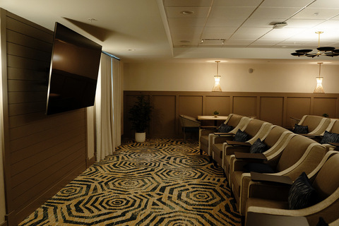 A theater with seating.