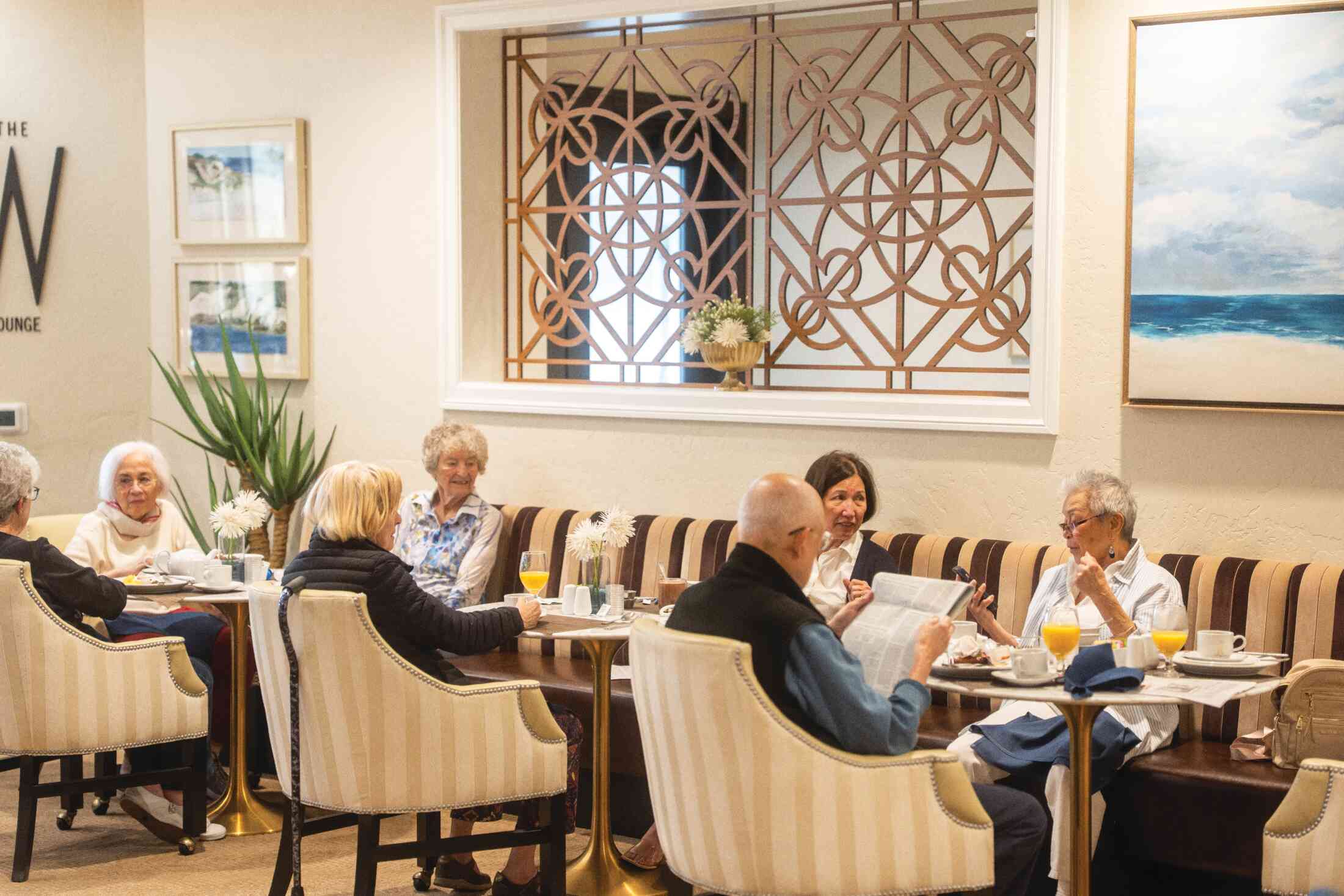 Residents at W Lounge