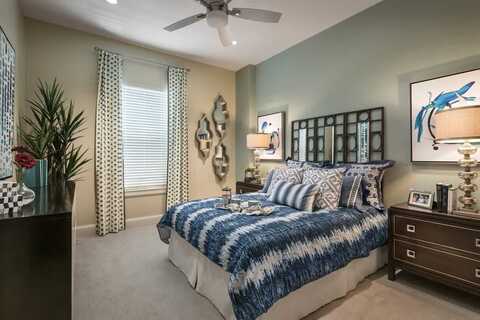 The Preston of The Park Cities furnished room with bright window