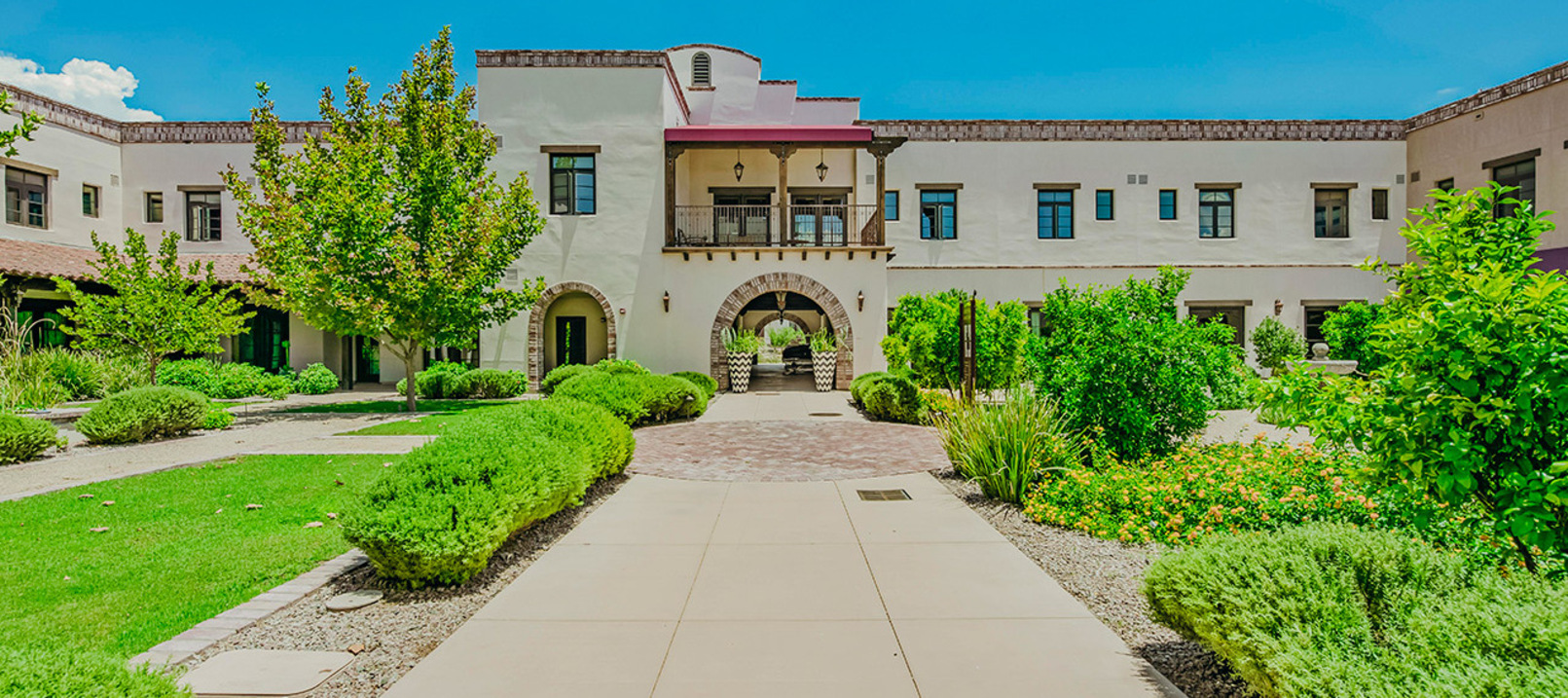The Hacienda at the River, senior living community in Tucson. The Hacienda at the River, senior living community in Tucson.