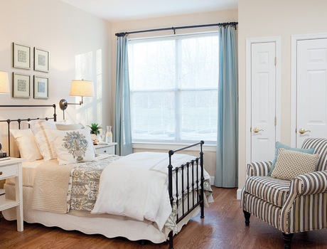 An apartment at Rose Tree Place.