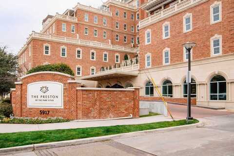 Outside view of The Preston of The Park Cities