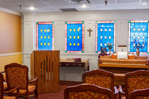 A chapel at The Fountains at Greenbriar.