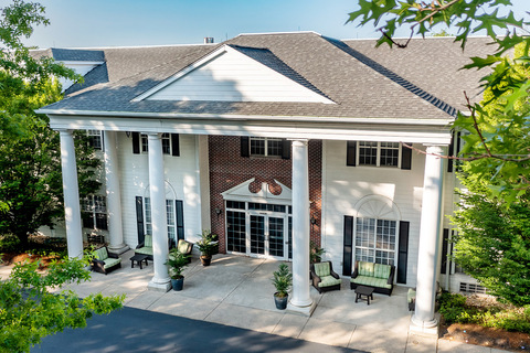 The building exterior.