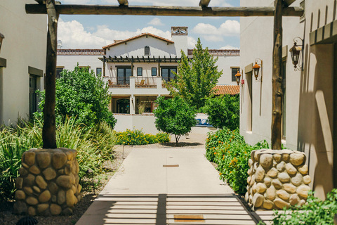 The Hacienda at the River courtyard.