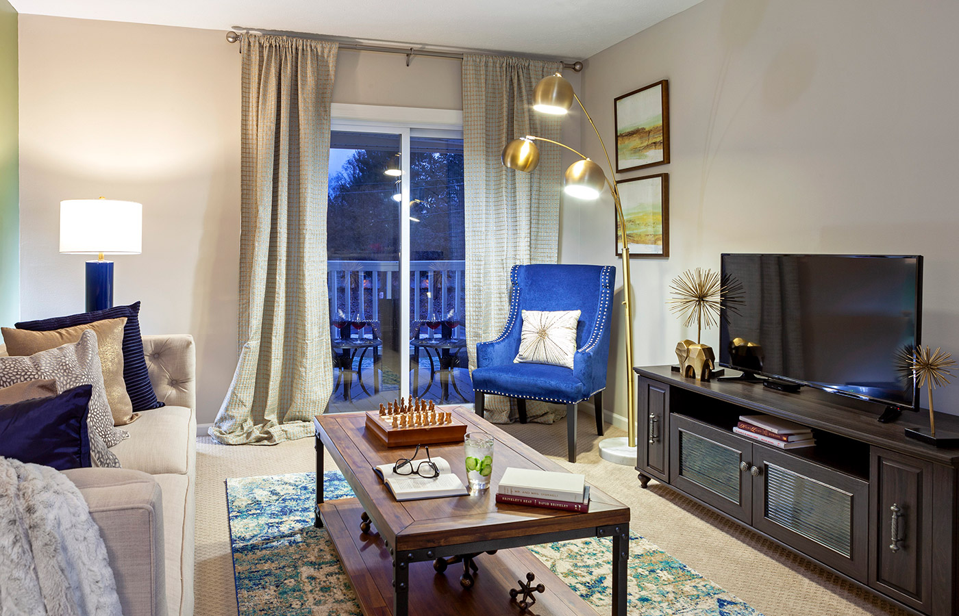 An apartment at The Legacy at Park Crescent.