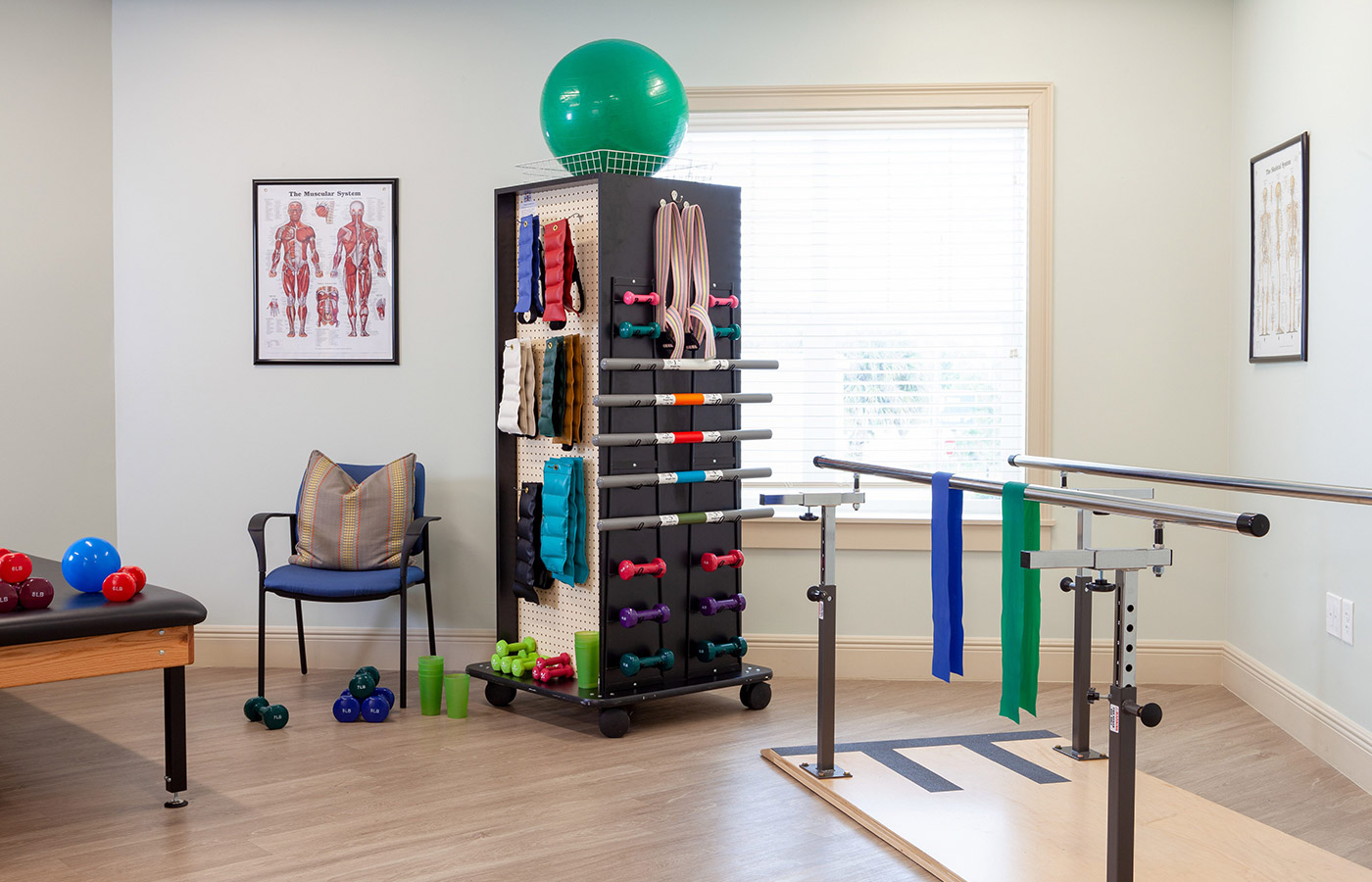 The fitness area at The Watermark at Vistawilla.