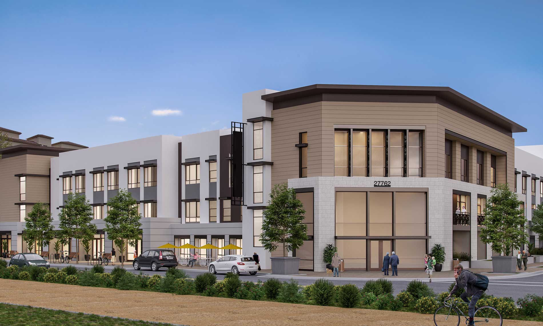 Exterior building at The Watermark at Laguna Niguel.
