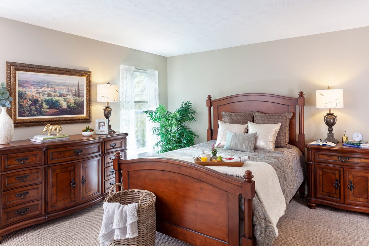 An apartment at The Legacy at Fairways.