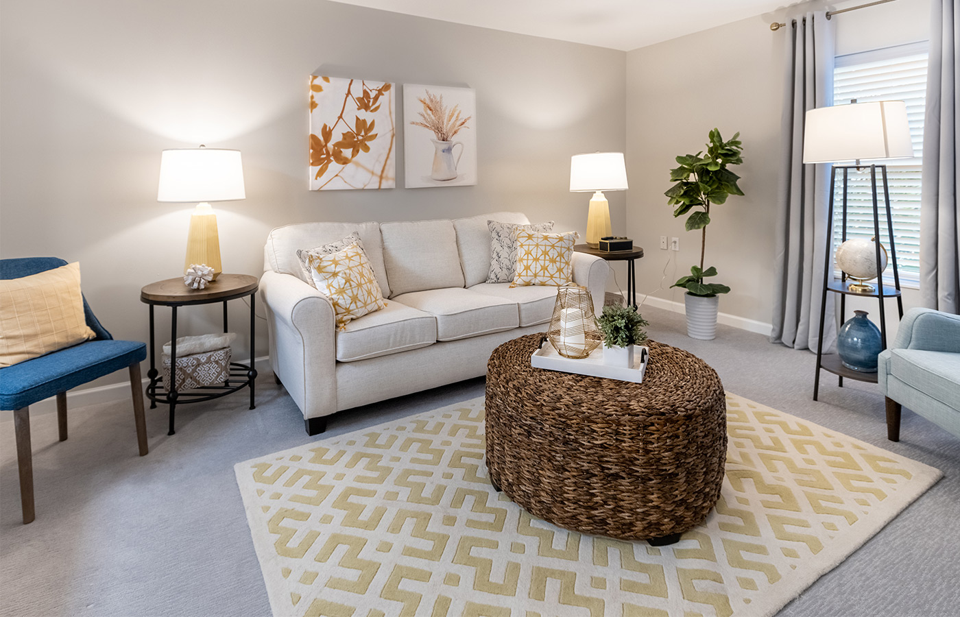 An apartment at The Watermark at St. Peters.