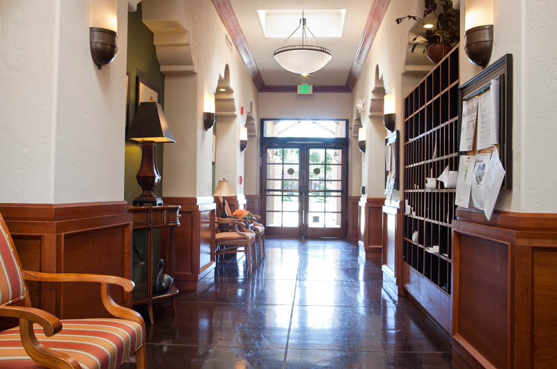 Common hallway.