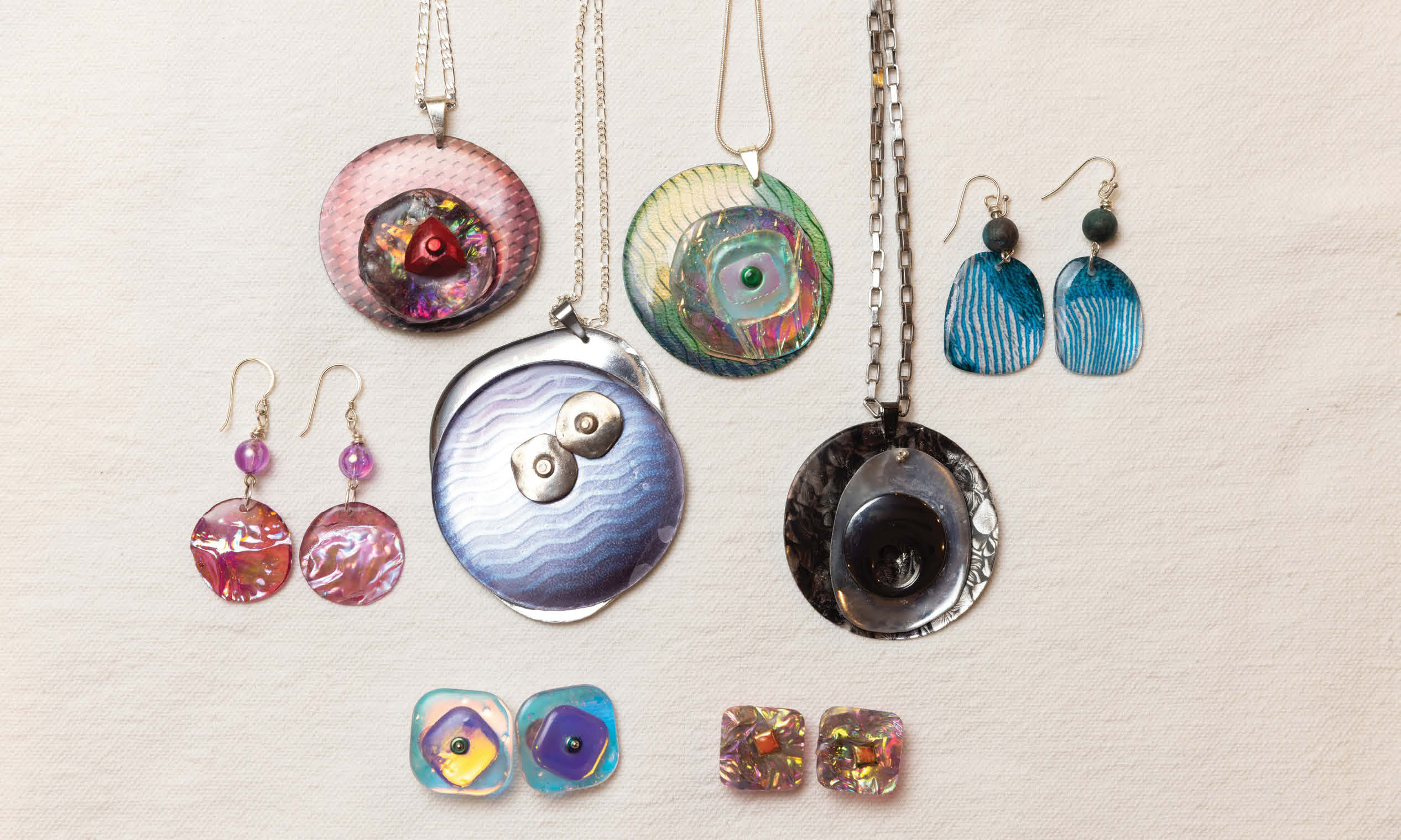 Resin jewelry