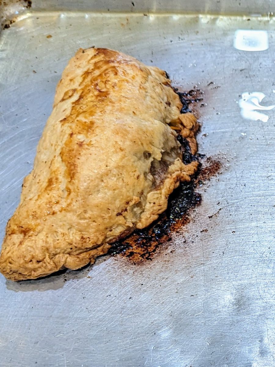 One baked pasty.