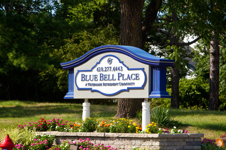 Blue Bell Place sign.