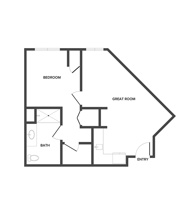 One Bedrooms