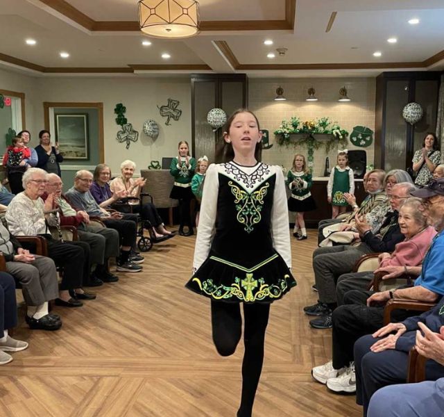 RTP-Performance Rose Tree Place Irish dancing performance.