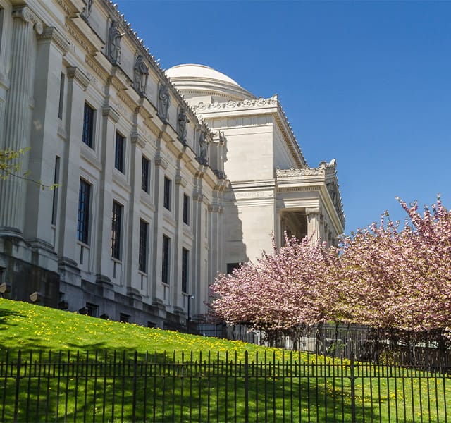 The Brooklyn Museum building.