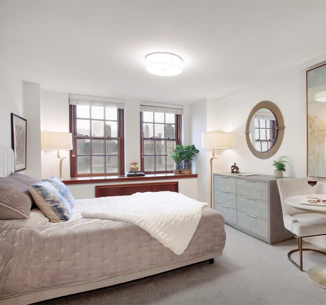 An apartment at The Watermark at Brooklyn Heights.