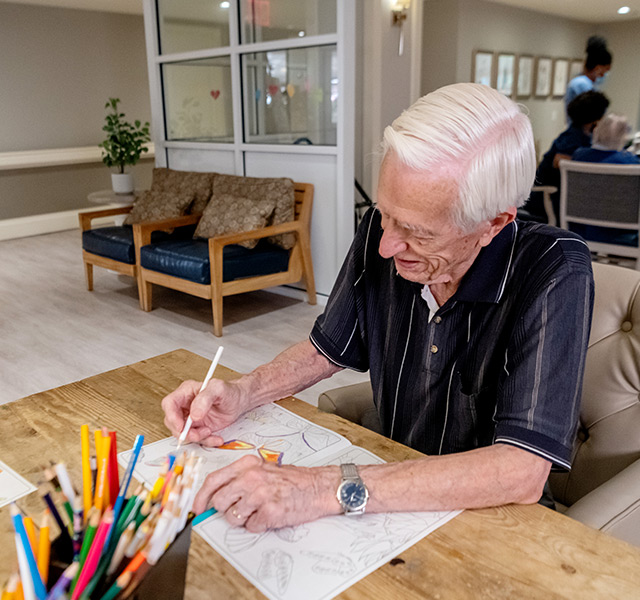 A resident coloring.