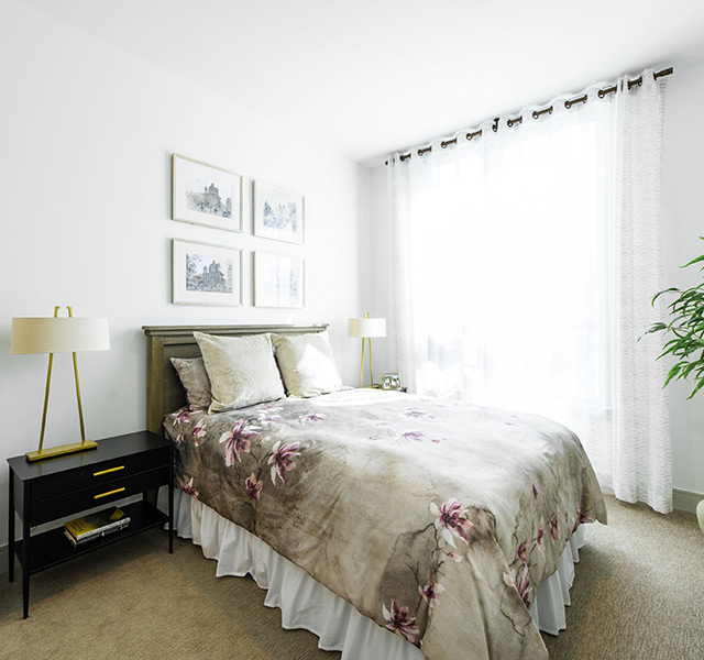 An apartment in The Watermark at Houston Heights.
