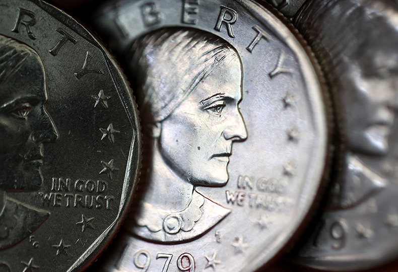 Susan B. Anthony coins