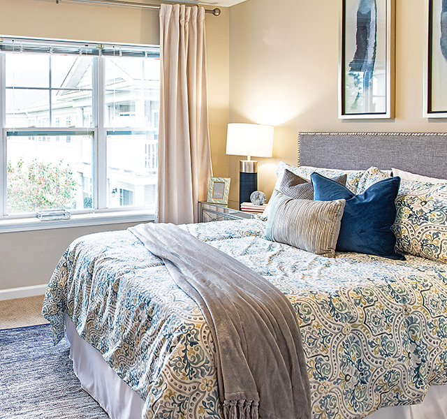 An apartment at The Legacy at Fairways.
