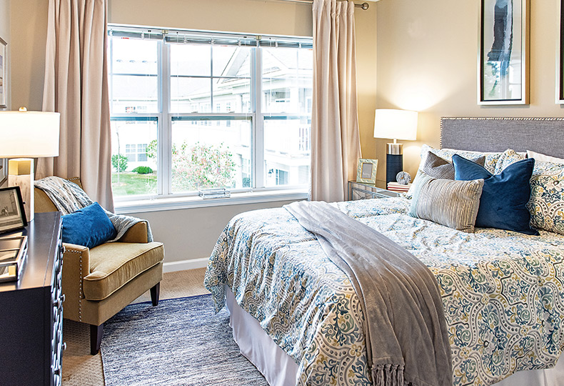 An apartment at The Legacy at Fairways.