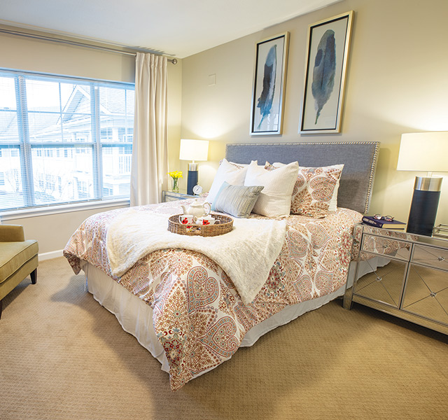 An apartment at The Legacy at Fairways.