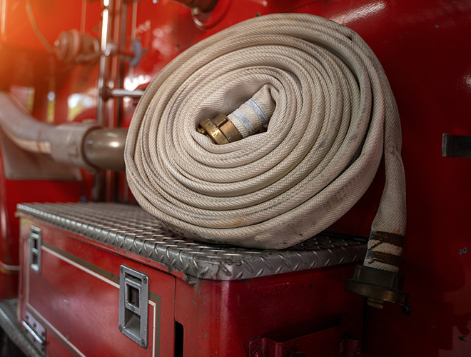 A firehose.