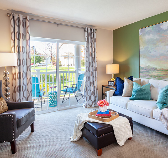 An apartment at The Legacy at Parklands.
