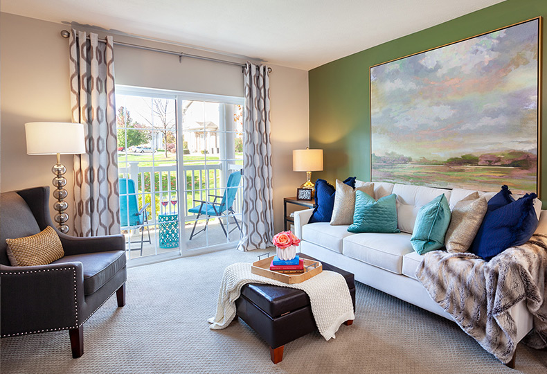 An apartment at The Legacy at Parklands.
