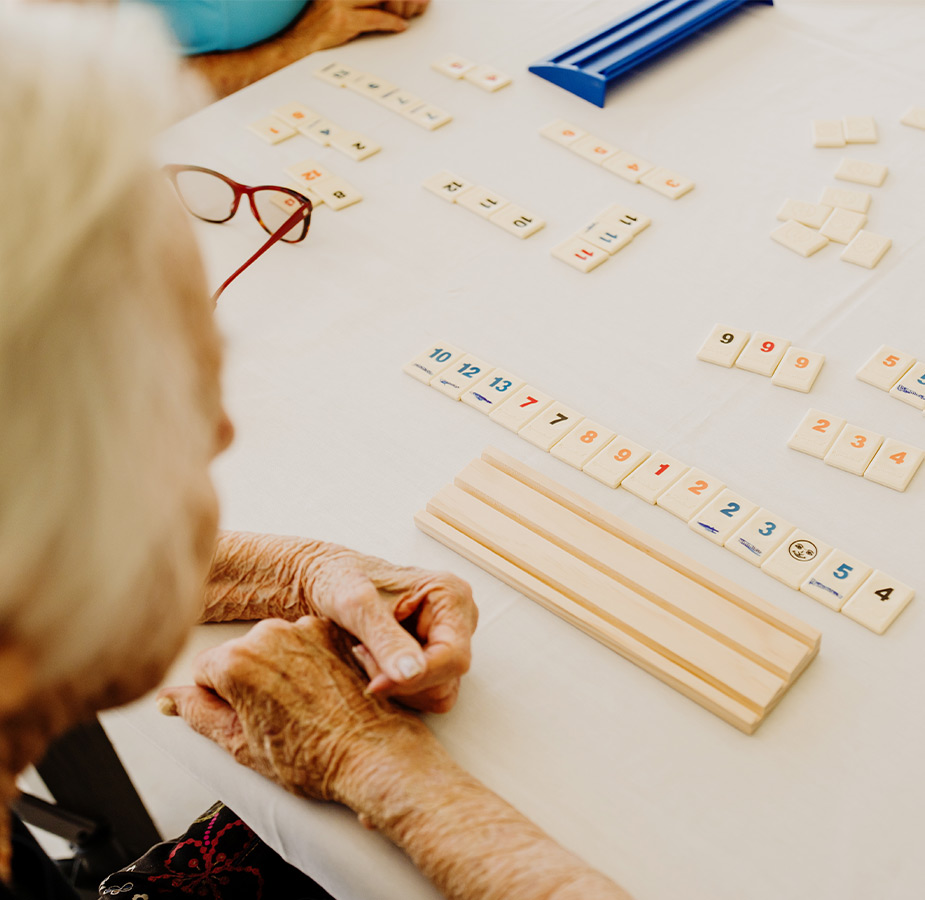 A person playing a game.