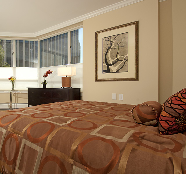 An apartment at Pacific Regent Bellevue.