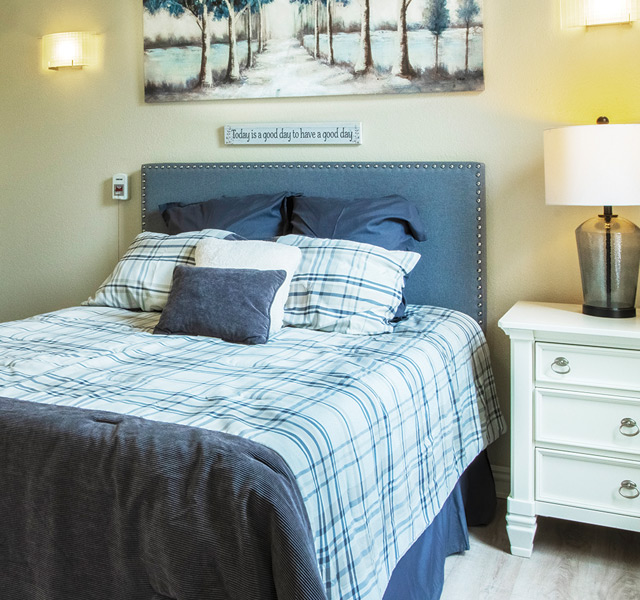 An apartment at Sagebrook Senior Living at San Francisco.