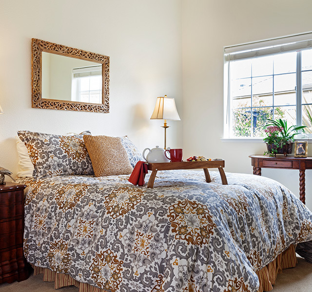 An apartment at The Cottages of Carmel.