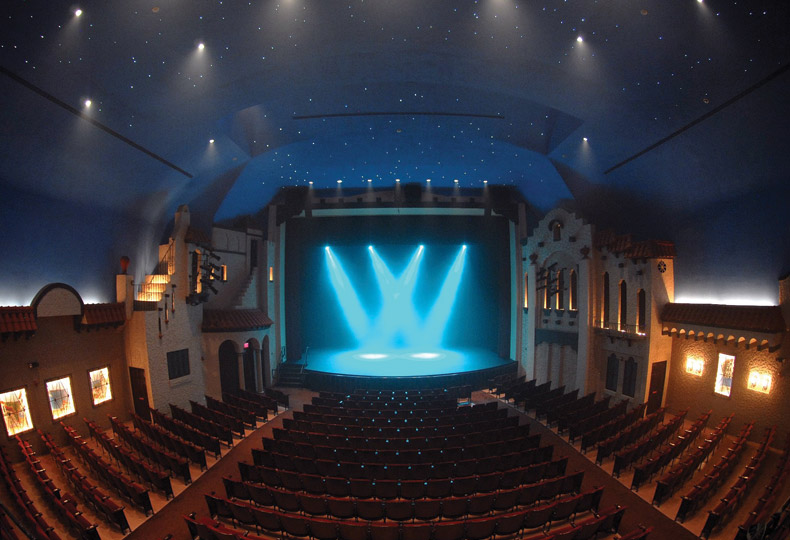 A large theater.