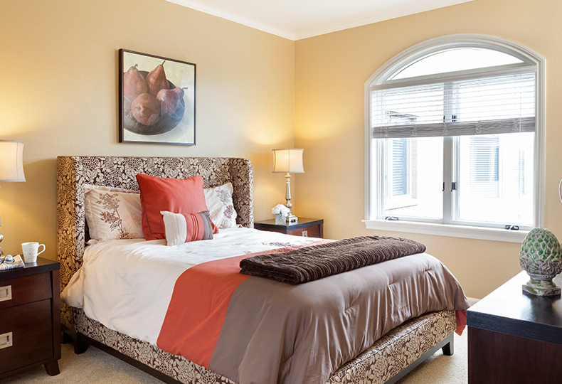An apartment at The Fountains at Bronson Place.
