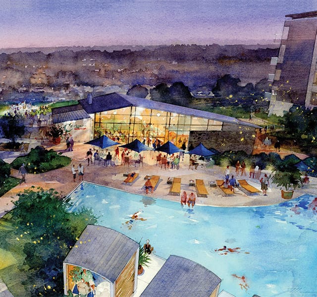 The Hacienda at Georgetown pool.