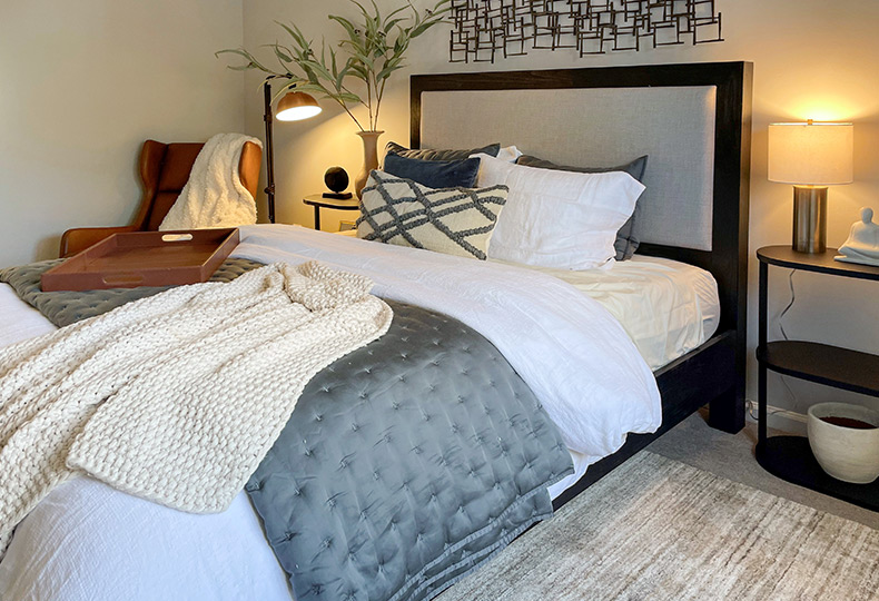 An apartment at The Watermark at Bellingham.