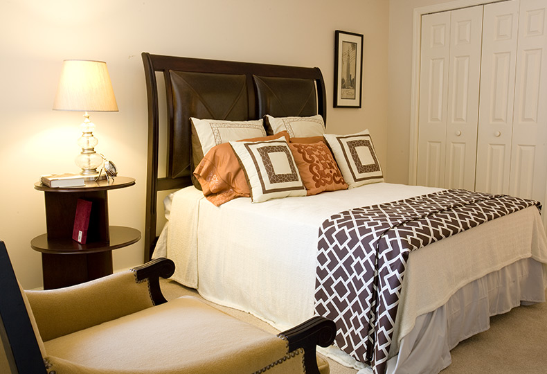 An apartment at The Watermark at East Hill.