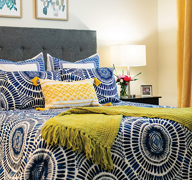 An apartment at The Watermark at Trinity.