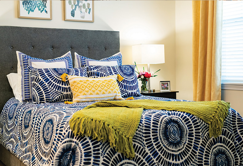 An apartment at The Watermark at Trinity.