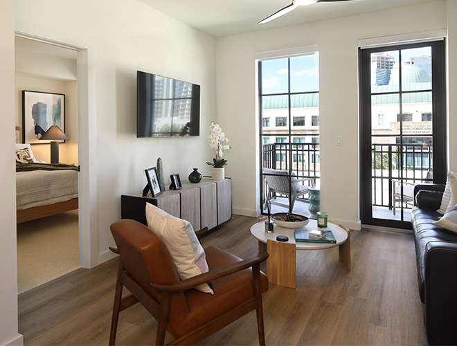 An apartment at The Watermark at West Palm Beach.